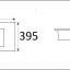 Умывальник CeramaLux 9393-80