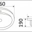 Умывальник CeramaLux 9413