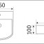 Умывальник CeramaLux 78014B