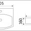 Умывальник CeramaLux 78014C