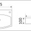 Умывальник CeramaLux 78014T