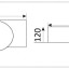 Умывальник CeramaLux STR4280C