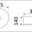 Умывальник CeramaLux C1055