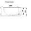 Умывальник CeramaLux 9048GTL
