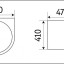 Умывальник CeramaLux 500FBW