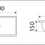 Умывальник CeramaLux 542A