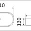 Умывальник CeramaLux 78327